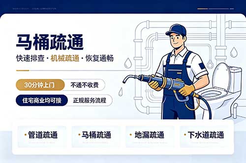 昌吉马桶疏通