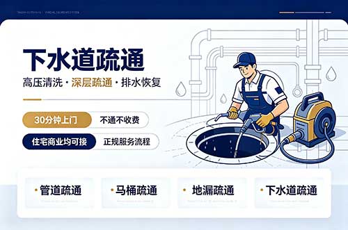 昌吉下水道疏通